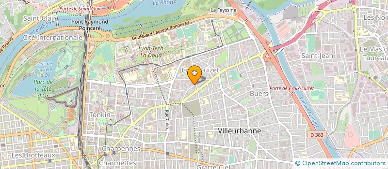 localisation de l'entreprise ANDA JALEO à VILLEURBANNE