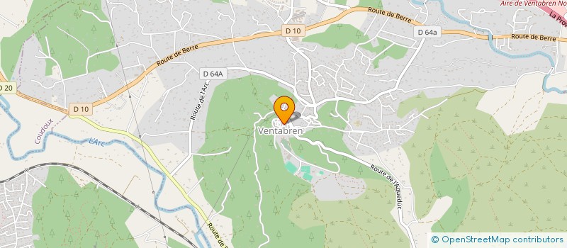 localisation de l'entreprise ANDALE  VENTABREN