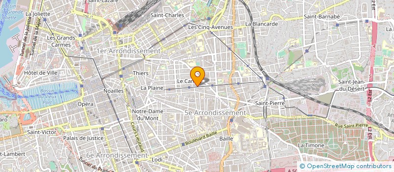 localisation de l'entreprise ANDALOU à MARSEILLE
