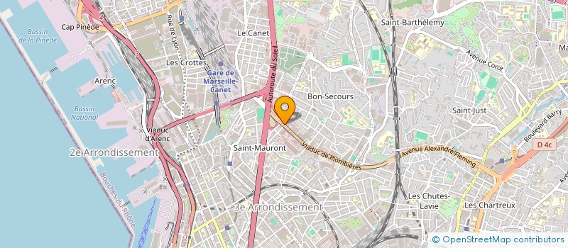 localisation de l'entreprise ANDALOU  MARSEILLE