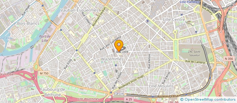 localisation de l'entreprise ANDALOUCIA à LILLE