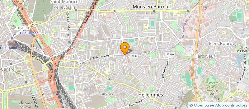 localisation de l'entreprise ANDALOUS à MONS-EN-BARUL