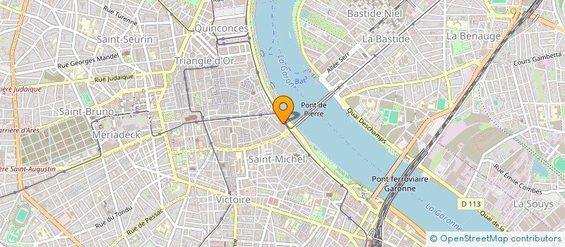 localisation de l'entreprise ANDALOUSIE à BORDEAUX