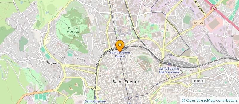 localisation de l'entreprise ANDALOUSIE à SAINT-ETIENNE