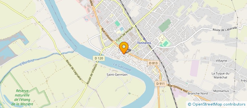 localisation de l'entreprise ANDALOUSIE à TONNEINS
