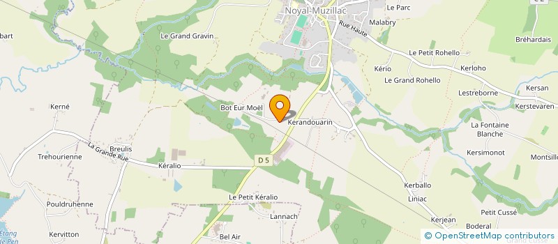 localisation de l'entreprise ANDALOUVIE à NOYAL-MUZILLAC