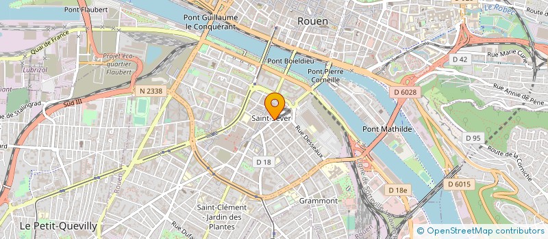 localisation de l'entreprise ANDALUCIA à ROUEN