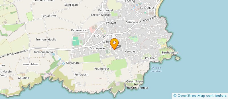 localisation de l'entreprise ANDALUCIA  PLOUGONVELIN