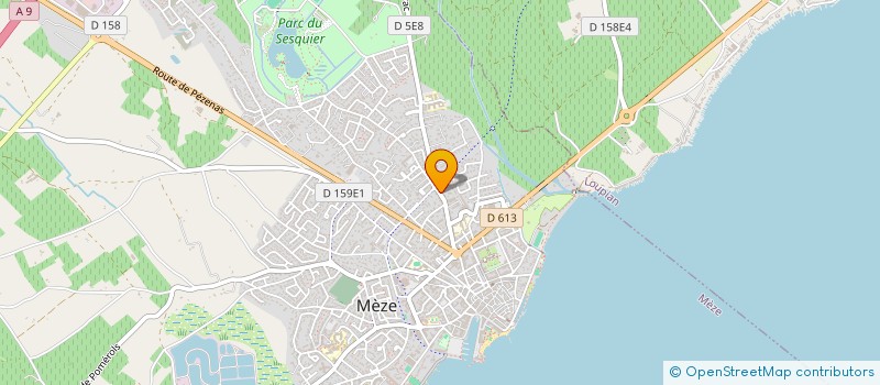 localisation de l'entreprise ANDALUCIA MEZOISE à MEZE