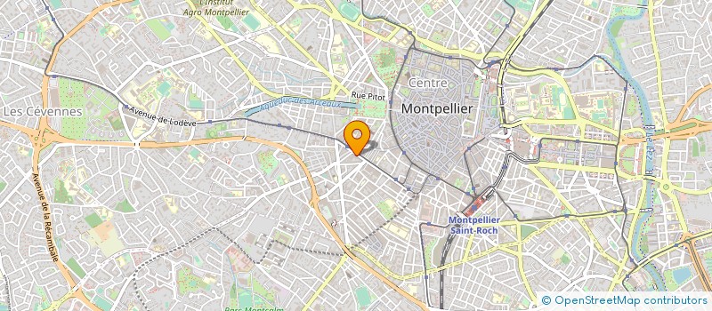 localisation de l'entreprise ANDALUS à MONTPELLIER