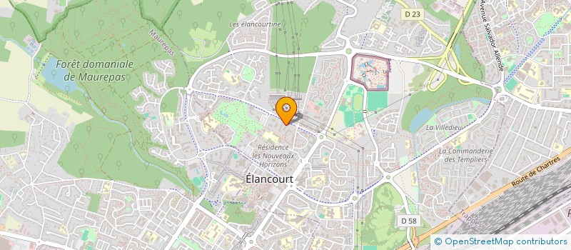 localisation de l'entreprise ANDALUZ LAB CONSULTING à ELANCOURT