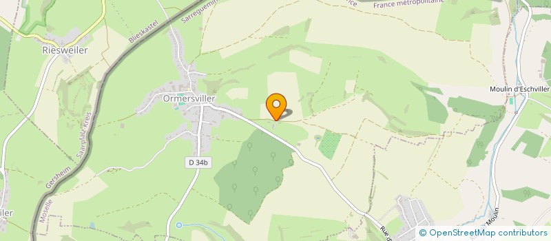 localisation de l'entreprise ANDAMAN FILMS  ORMERSVILLER