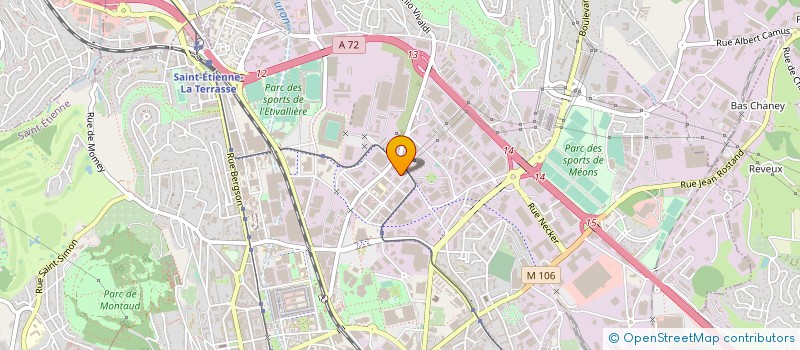 localisation de l'entreprise ANDAMILAUCI  SAINT-ETIENNE