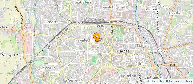 localisation de l'entreprise ANDAR  TARBES