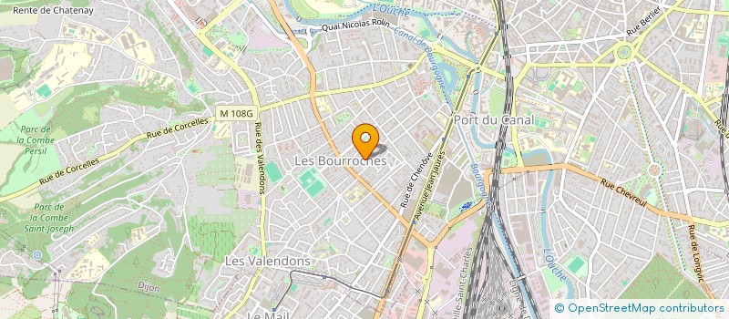 localisation de l'entreprise ANDARINE à DIJON