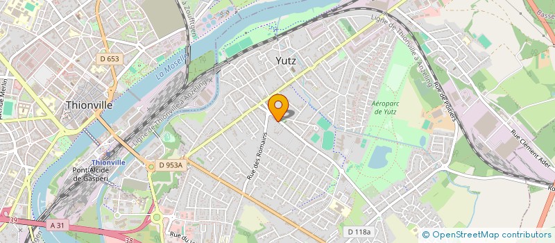 localisation de l'entreprise ANDCO  YUTZ