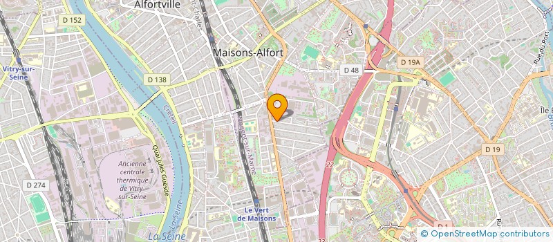 localisation de l'entreprise ANDD IMMO à MAISONS-ALFORT