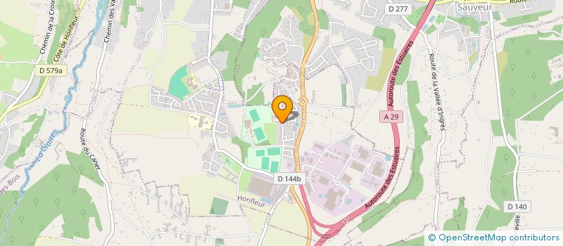 localisation de l'entreprise ANDDAN à HONFLEUR
