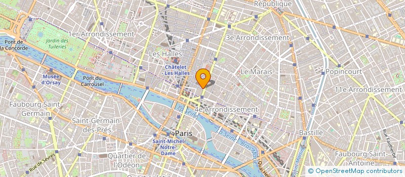 localisation de l'entreprise ANDEL  PARIS