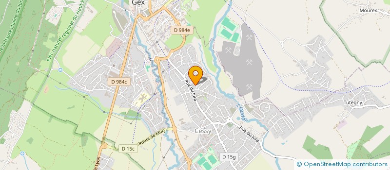 localisation de l'entreprise ANDELAY à CESSY