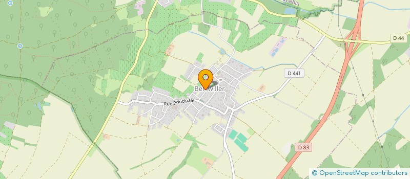 localisation de l'entreprise ANDELI  BERRWILLER