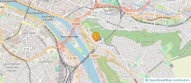 localisation de l'entreprise ANDELIA INVEST à ROUEN