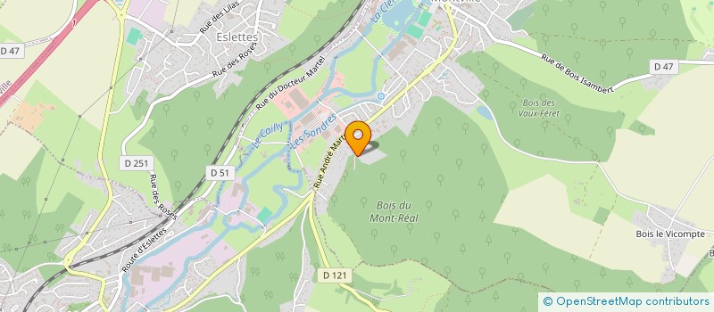 localisation de l'entreprise ANDELLE OPTIQUE  MONTVILLE