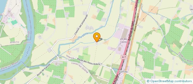 localisation de l'entreprise ANDEMAPI  ETOILE-SUR-RHONE