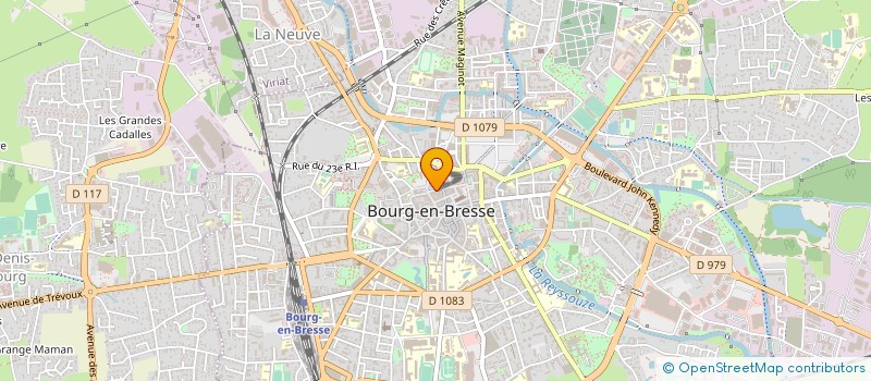 localisation de l'entreprise ANDEMU FINANCE à BOURG-EN-BRESSE