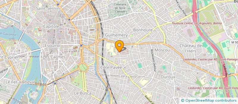 localisation de l'entreprise ANDEOL ET LAURE à TOULOUSE