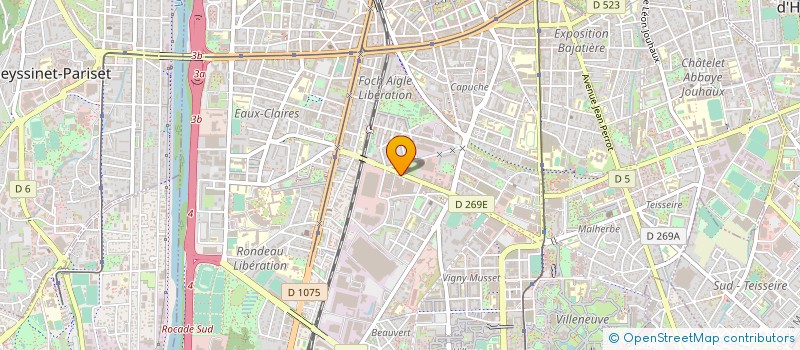 localisation de l'entreprise ANDEOL FERMETURES à GRENOBLE