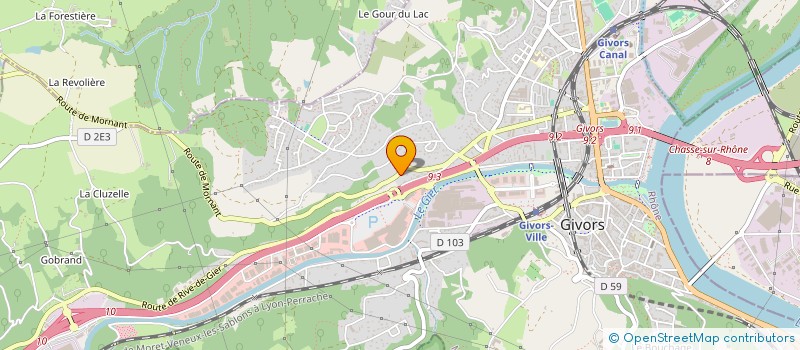 localisation de l'entreprise ANDEOLOISE DA  BEAUVALLON