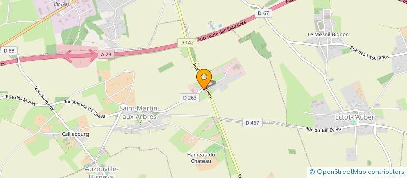 localisation de l'entreprise ANDEON  SAINT-MARTIN-AUX-ARBRES
