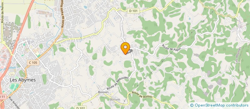 localisation de l'entreprise ANDER BARBER  LES ABYMES