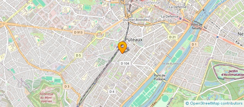 localisation de l'entreprise ANDERENA à PUTEAUX