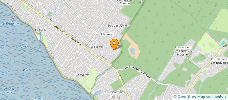 localisation de l'entreprise ANDERKONG  ANDERNOS-LES-BAINS