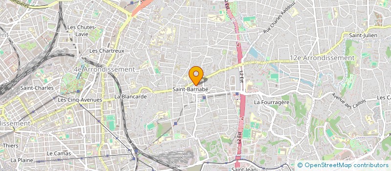 localisation de l'entreprise ANDERNOZA  MARSEILLE