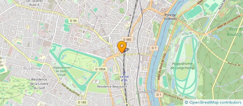 localisation de l'entreprise ANDERSCORE à SURESNES