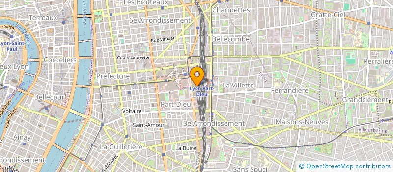 localisation de l'entreprise ANDERSON ET RIVOLI  LYON