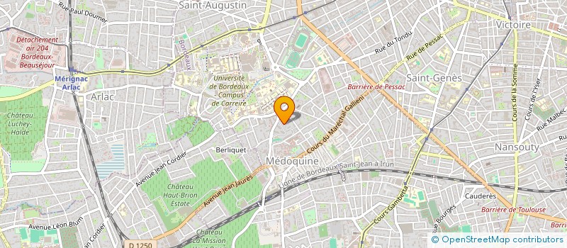 localisation de l'entreprise ANDERSON REAL ESTATE  BORDEAUX