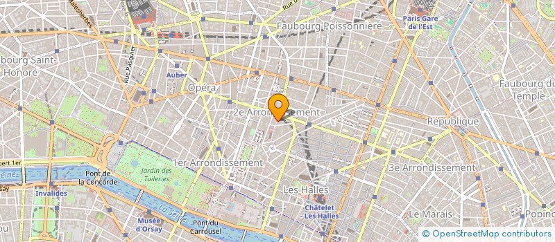 localisation de l'entreprise ANDERSON SQUIRES FRANCE à PARIS
