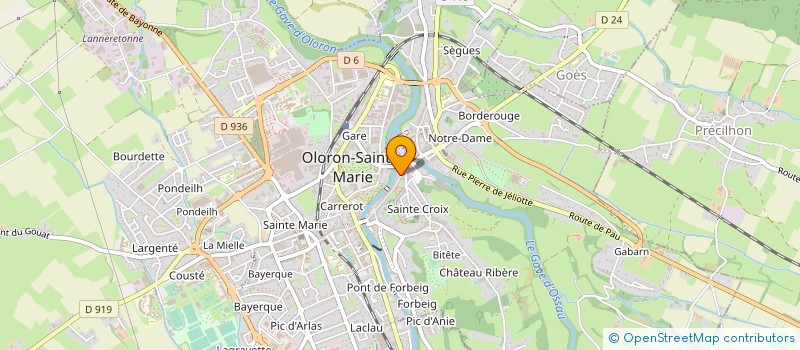 localisation de l'entreprise ANDES MADE  OLORON-SAINTE-MARIE