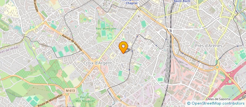 localisation de l'entreprise ANDESHISPANOS à MONTPELLIER
