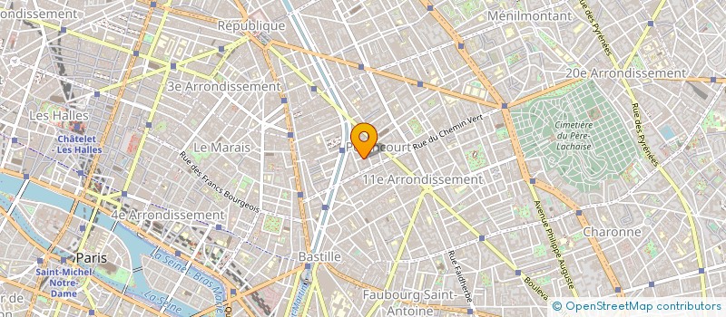 localisation de l'entreprise ANDESI à PARIS
