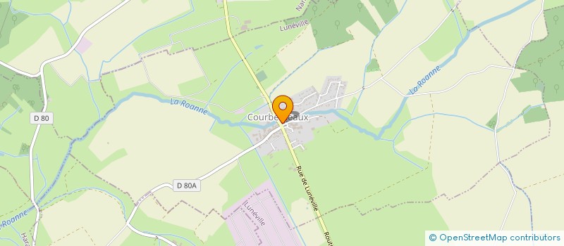 localisation de l'entreprise ANDESINA  COURBESSEAUX