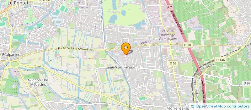 localisation de l'entreprise ANDEST INNOV  MORIERES-LES-AVIGNON