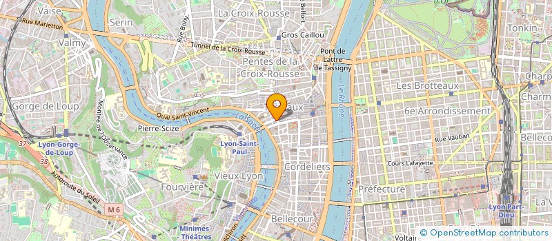 localisation de l'entreprise ANDEVSOL à LYON