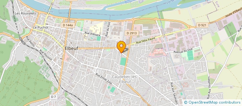 localisation de l'entreprise ANDEZIO  CAUDEBEC-LES-ELBEUF