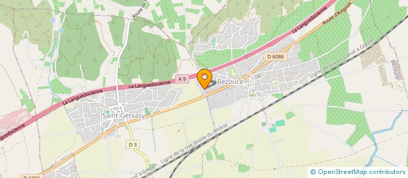 localisation de l'entreprise ANDGEL ANNIE  SAINT-GERVASY