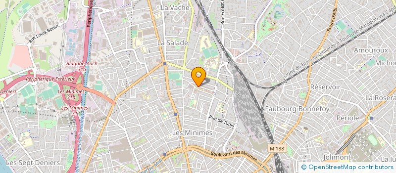 localisation de l'entreprise ANDGIA à TOULOUSE